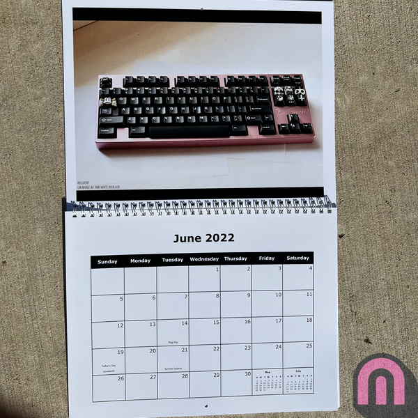 MechsOnDeck Keyboard of The Year Edition 2022 Calendar