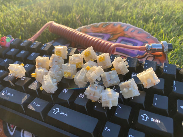 Milky Yellow Switches