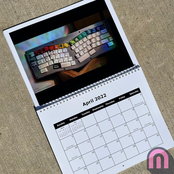 MechsOnDeck Keyboard of The Year Edition 2022 Calendar